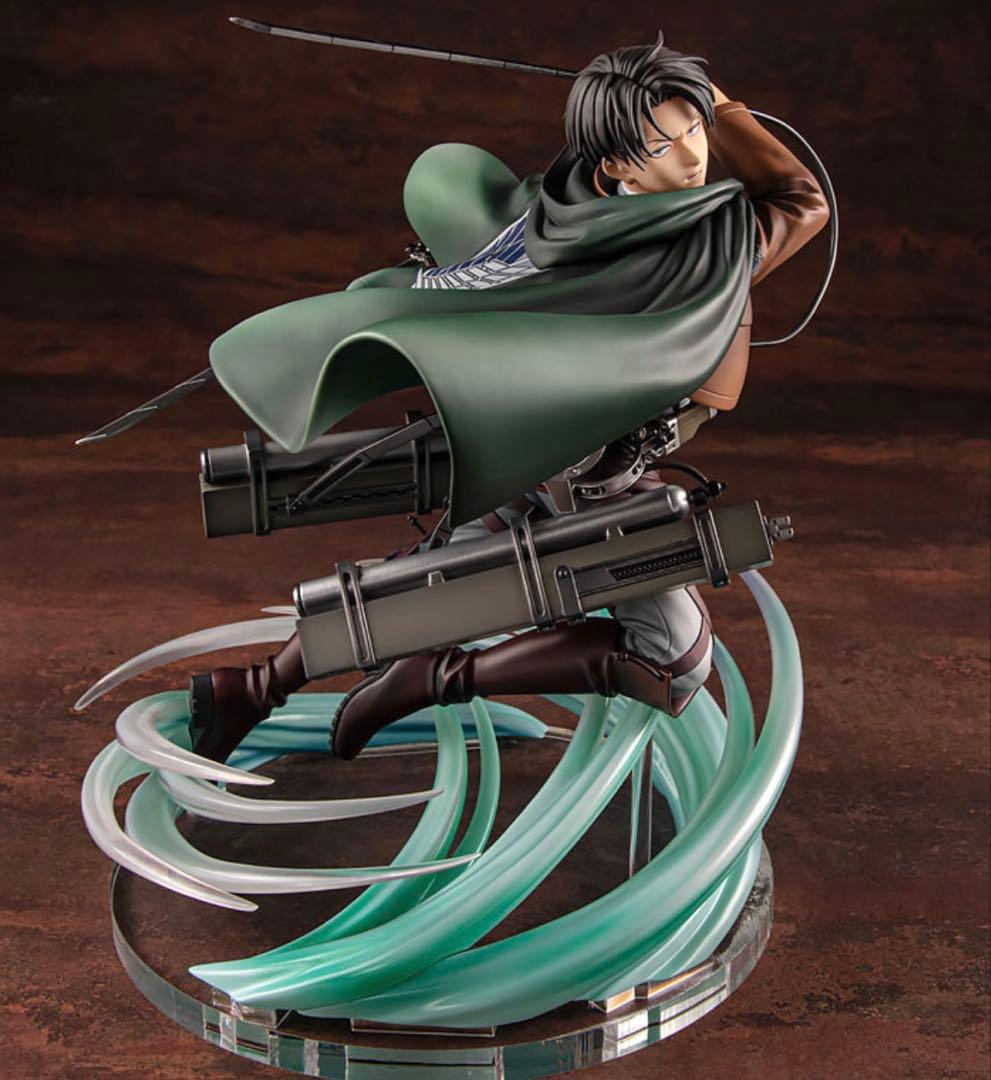 進撃の巨人 1/6スケール 人類最強の兵士 リヴァイ あみあみ限定特典付き