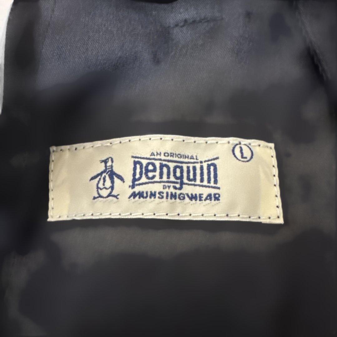 今季新作　penguin BY MUNSINGWEAR ストライプ　パンツ　L