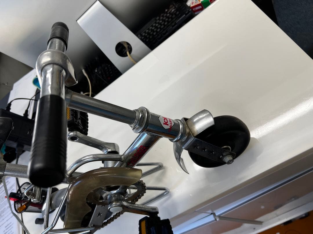 希少！アンティーク豆チャリ　チャレンジャー　スタンド付き