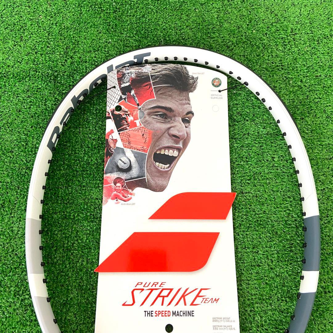 【未使用品】　バボラ　ピュアストライク　チーム 2017 硬式テニスラケット