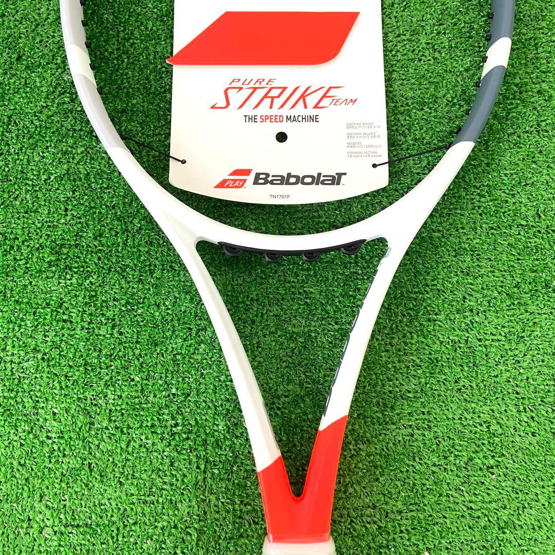 【未使用品】　バボラ　ピュアストライク　チーム 2017 硬式テニスラケット