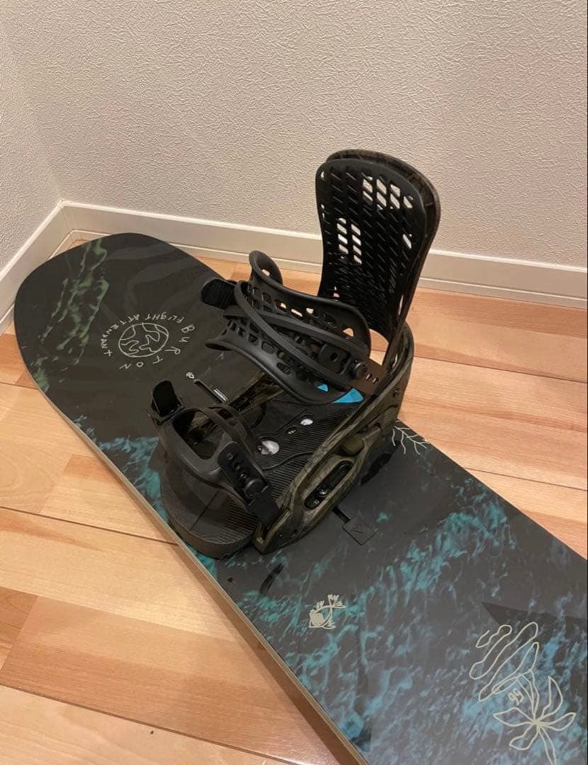 BURTON フライトアテンダント 156cm ボードフルセット