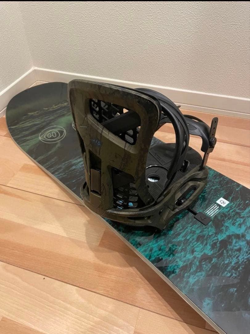 BURTON フライトアテンダント 156cm ボードフルセット