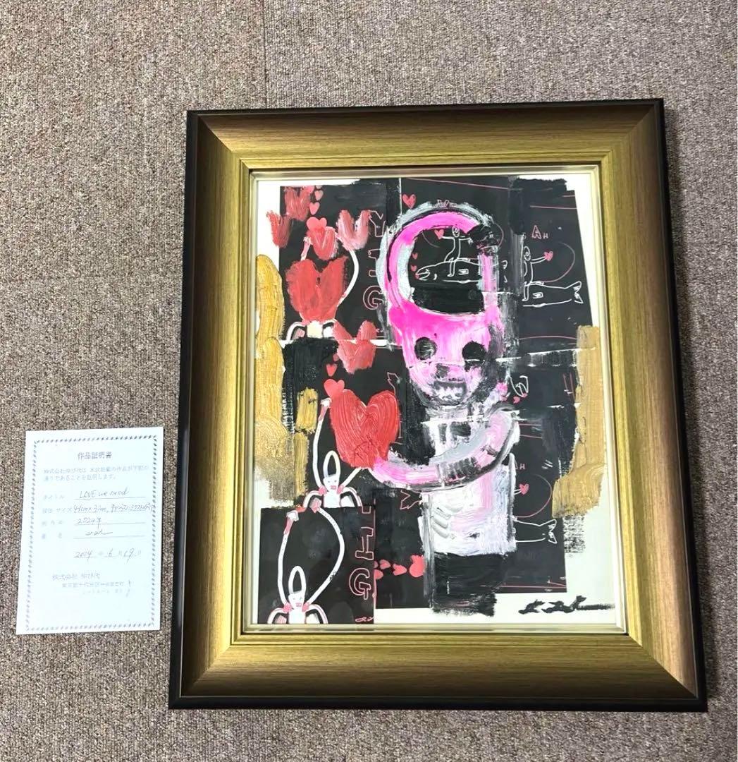 【原画】田中拓馬　Takuma Tanaka art ミクストメディア