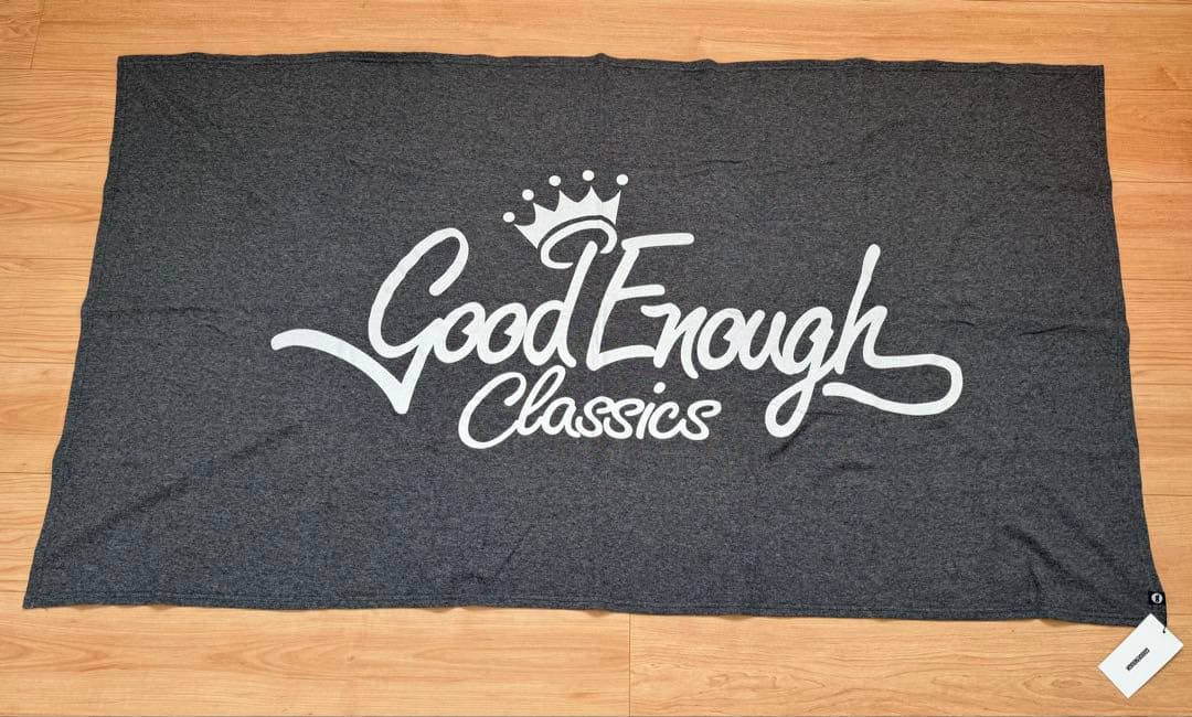 タグ付未使用 GOODENOUGH グッドイナフ ブランケット グレー 日本製