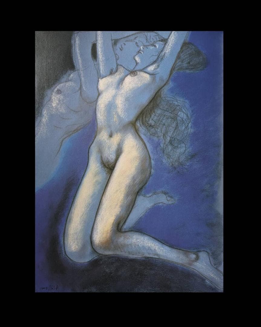 古沢岩美、厳選、大判、希少画集・額装画、限定800部、人気作品、状態良好