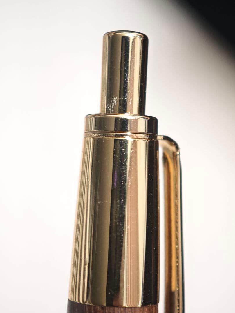 野原工芸 ボールペン 初期型 廃盤 希少 無塗装金具 名入