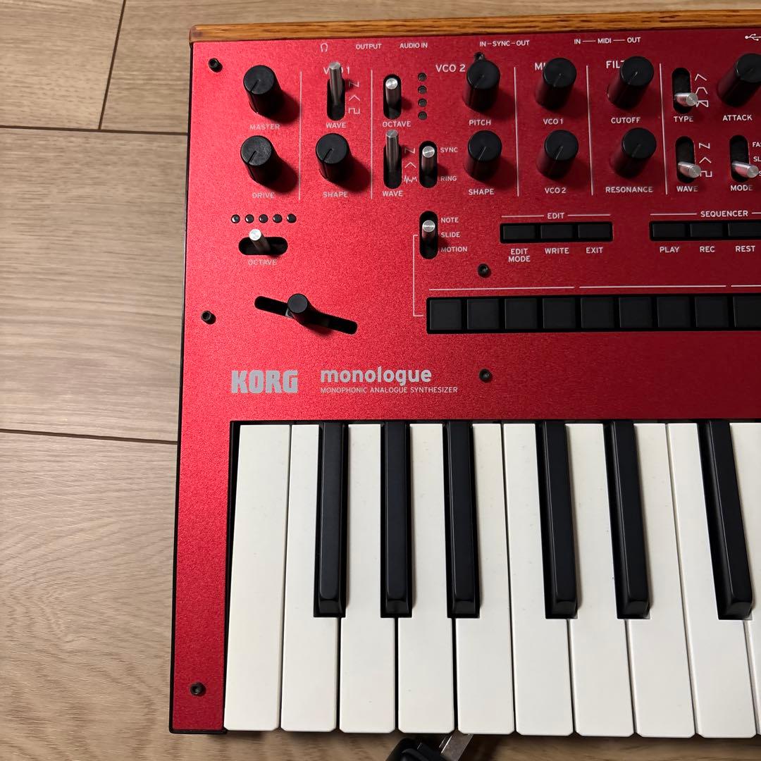 【最終価格】【レア】KORG monologue アナログシンセサイザー 25鍵