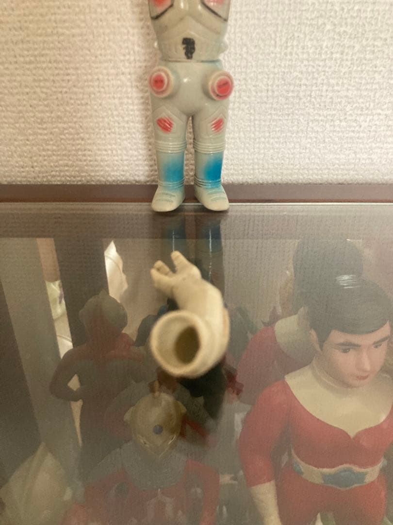 ブルマァク　キングジョー　当時品　右腕欠損品