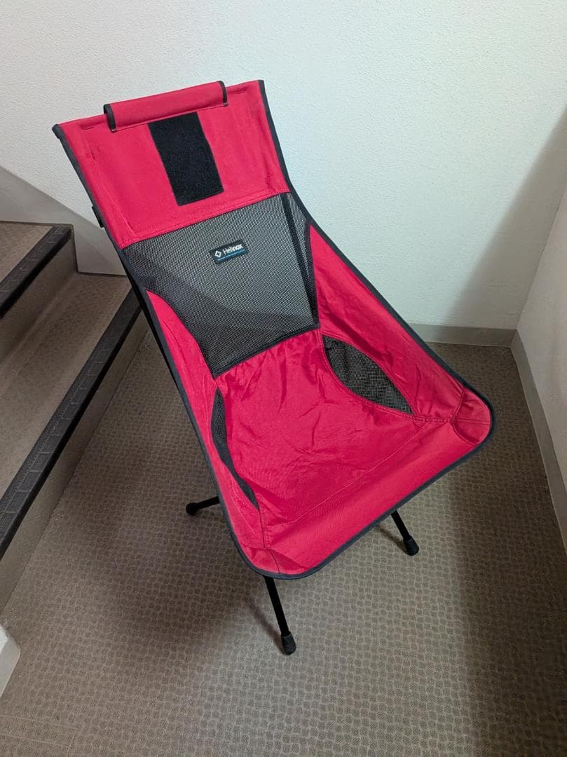 Helinox　ヘリノックス　サンセットチェア　フットレストオットマン付き