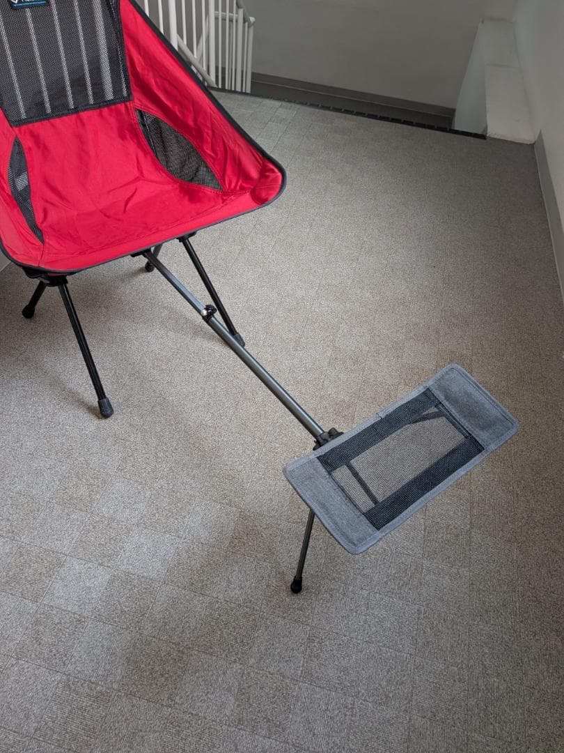 Helinox　ヘリノックス　サンセットチェア　フットレストオットマン付き