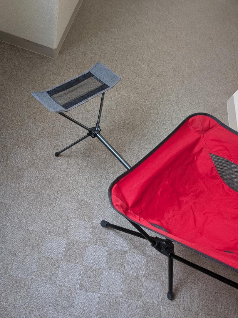 Helinox　ヘリノックス　サンセットチェア　フットレストオットマン付き