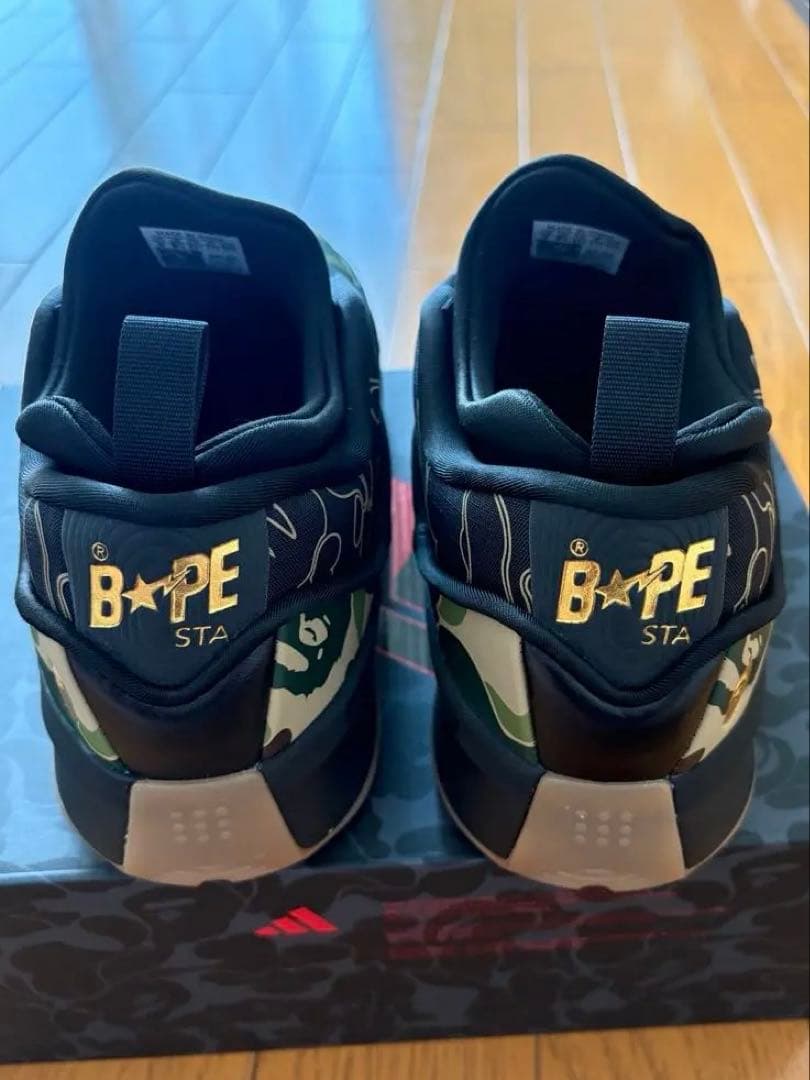 A BATHING APE®︎×adidas Dame 9\"Core Black\"