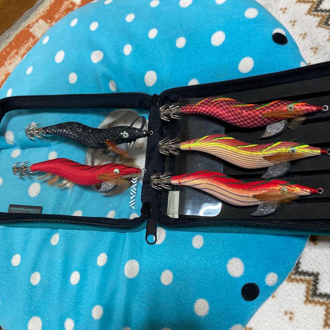 ハヤシ餌木猿 3.5号ノーマル5本 DaiwaエギケースもSETです