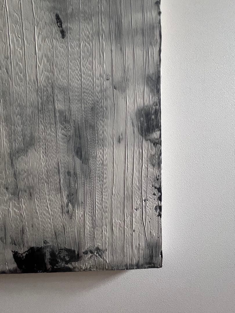 cassina購入アート山野辺英明　抽象画　キャンバス80×60 カッシーナ