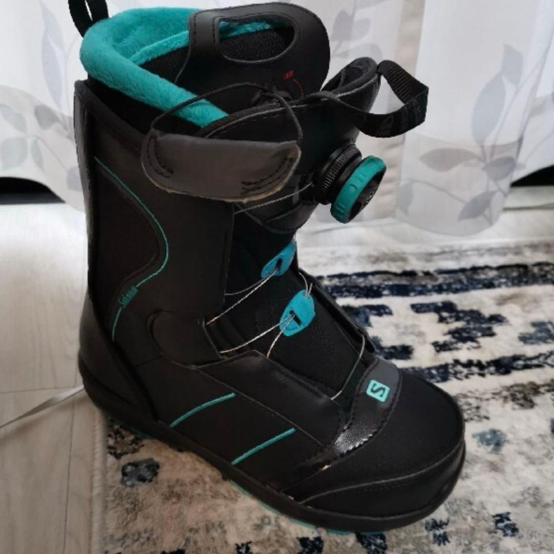 【期間限定割引】Salomon　スノーボードブーツ　24.5cm　レディース