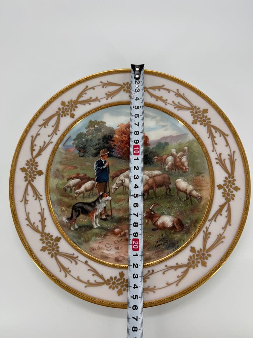 フランス・リモージュ、Haviland & Co装飾皿