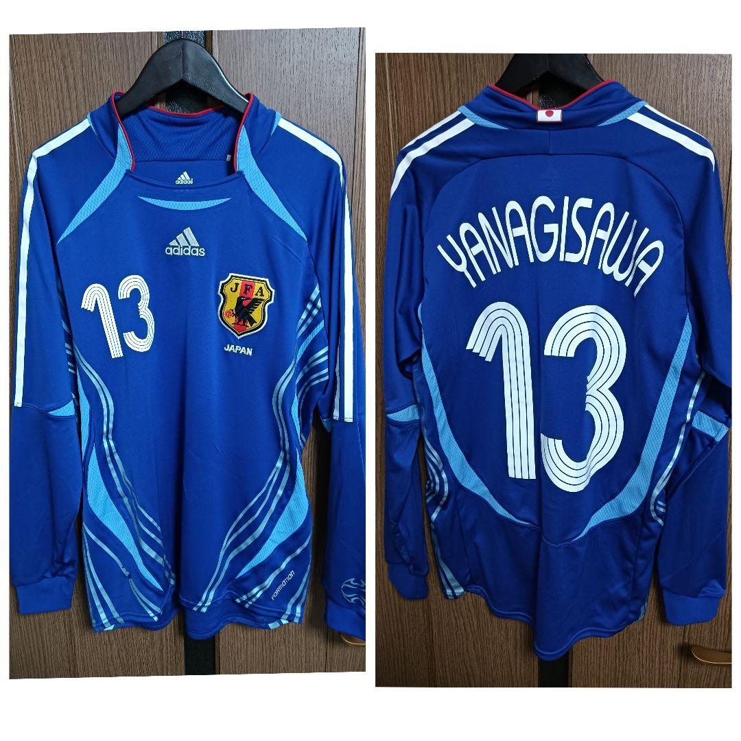 アディダス 日本代表 柳沢敦 オーセンティック 長袖ユニフォーム 06/07