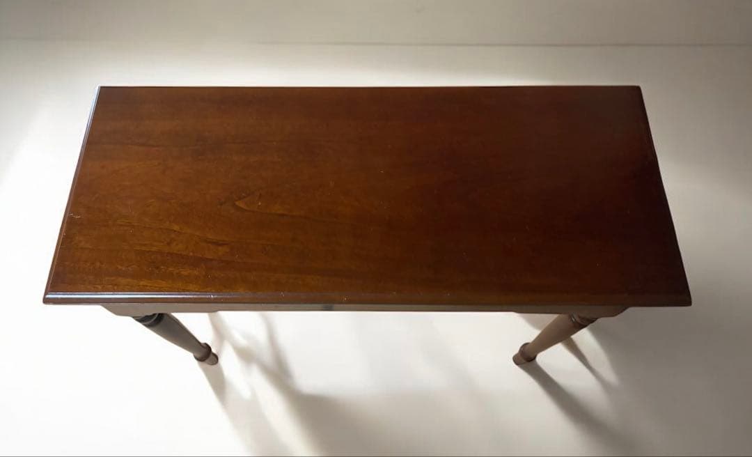 ヴィンテージ 木製 コンソールテーブル 引き出し付き　海外製