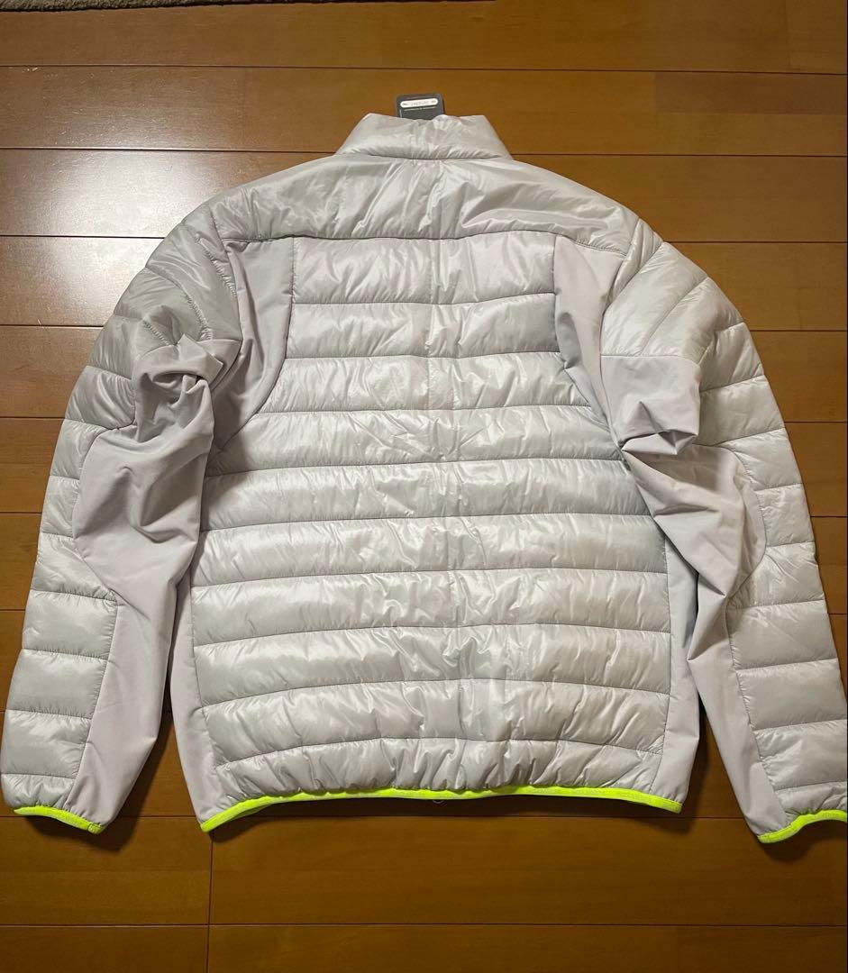 Black & White ダウンジャケット LL シルバー