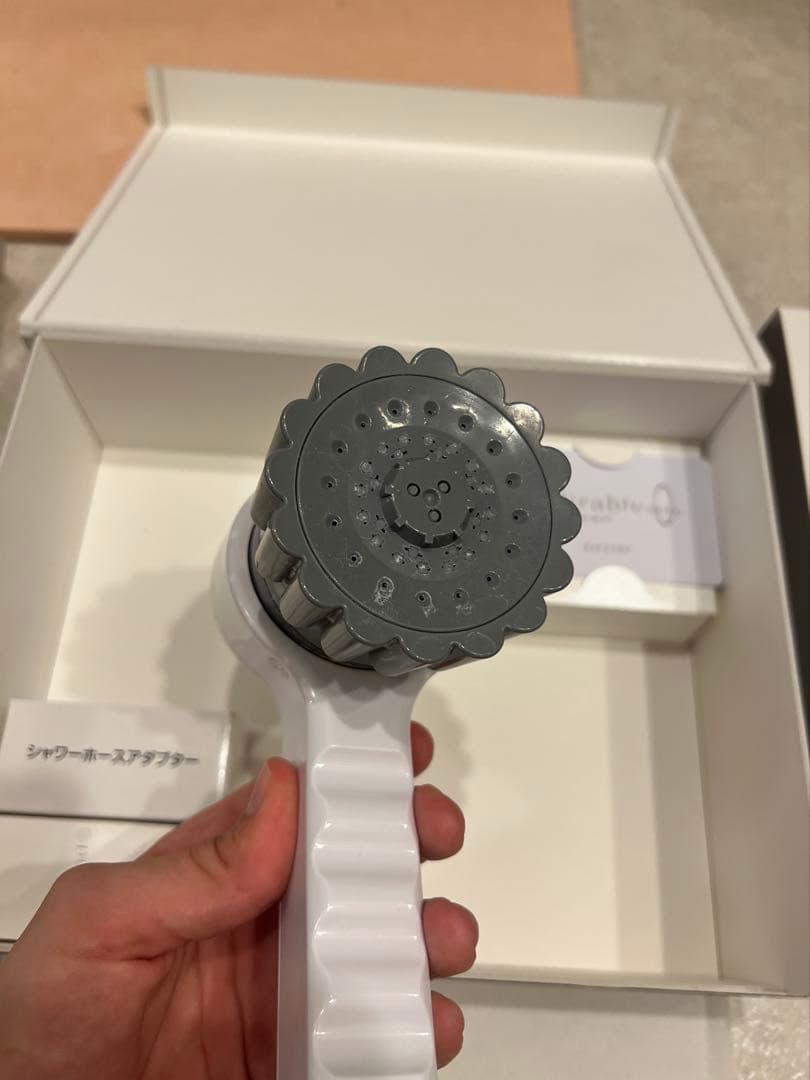 ミラブル zero シャワーヘッド ウルトラファインバブル