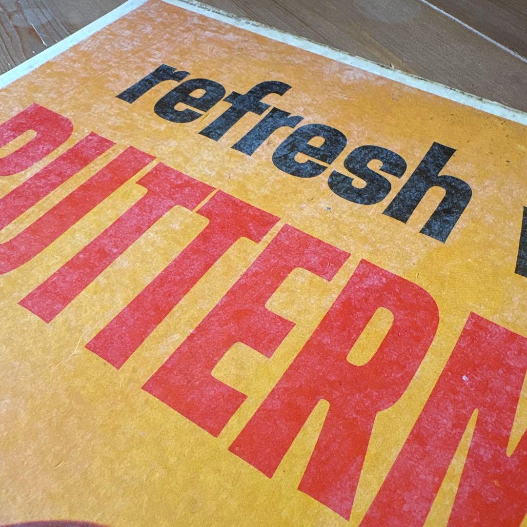 【ビンテージ50s60s】ADA MILK啓発ポスター ミッドセンチュリーモダン