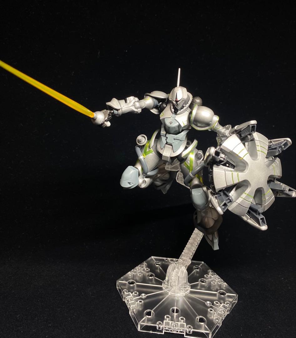 【ガンプラ完成品】　HG エグザベ専用ギャン（ハクジ装備）