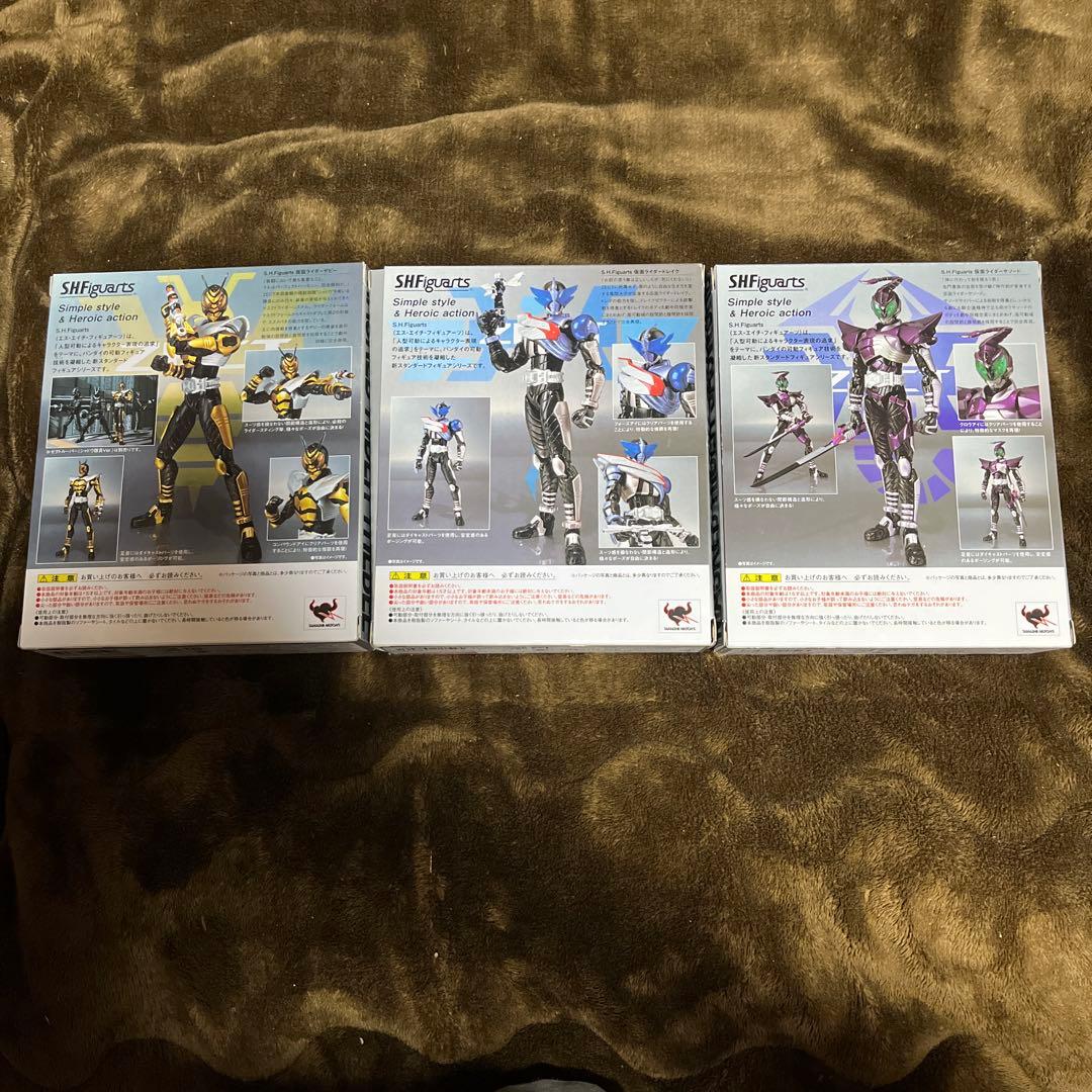 s.h.figuarts 仮面ライダーカブト　まとめ売り　10体セット