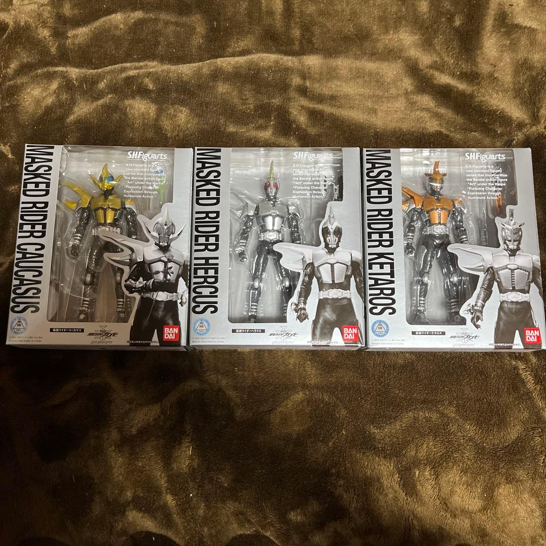 s.h.figuarts 仮面ライダーカブト　まとめ売り　10体セット