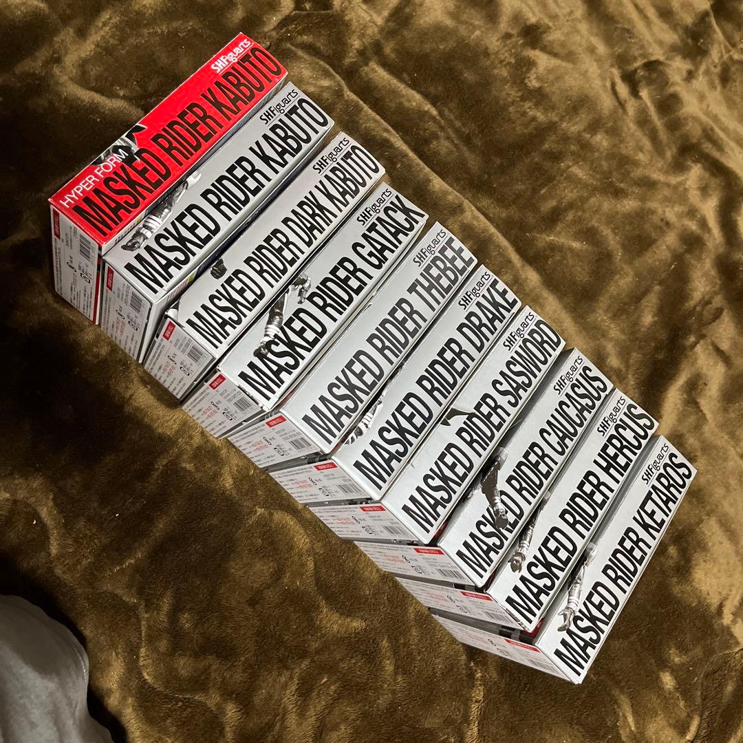 s.h.figuarts 仮面ライダーカブト　まとめ売り　10体セット