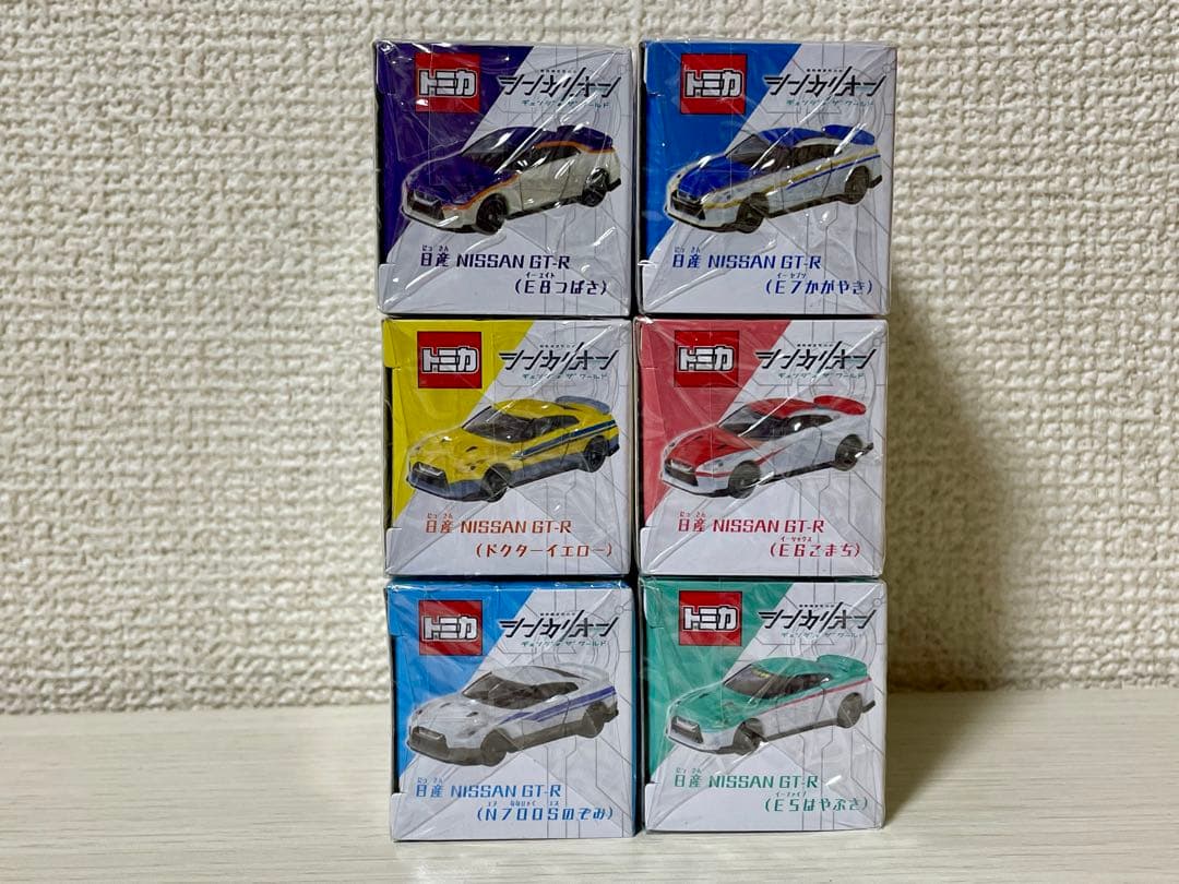 【新品】トミカ シンカリオンCW 日産 GT-R 6台セット