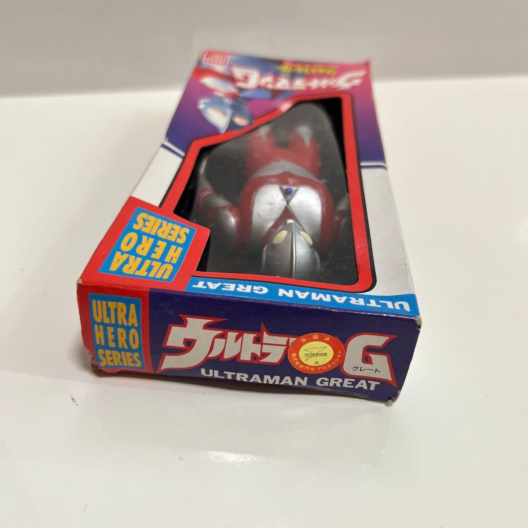 バンダイ　旧箱　ウルトラマンG グレート　ウルトラヒーローシリーズ　ソフビ
