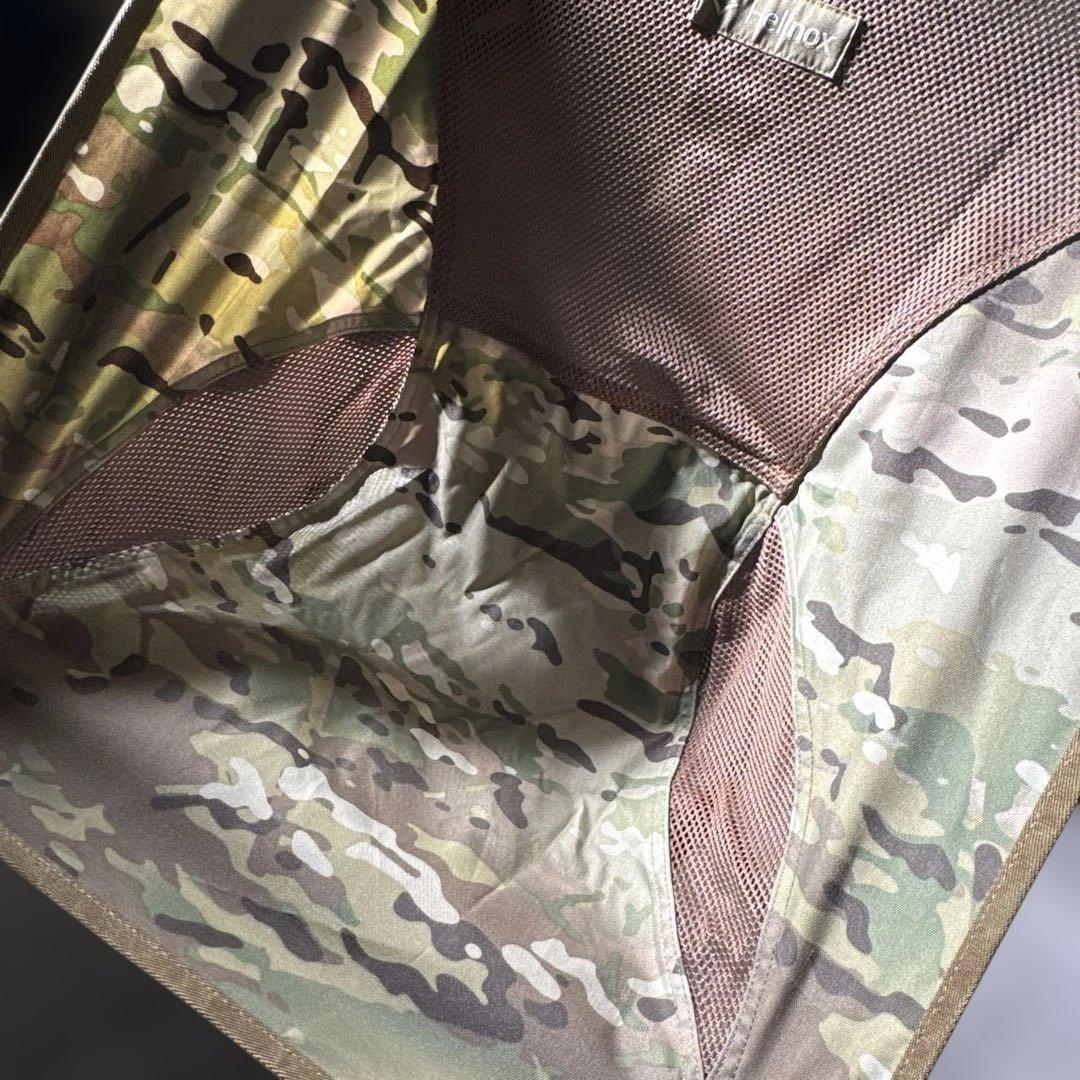 Helinox 迷彩柄 アウトドアチェア　美品