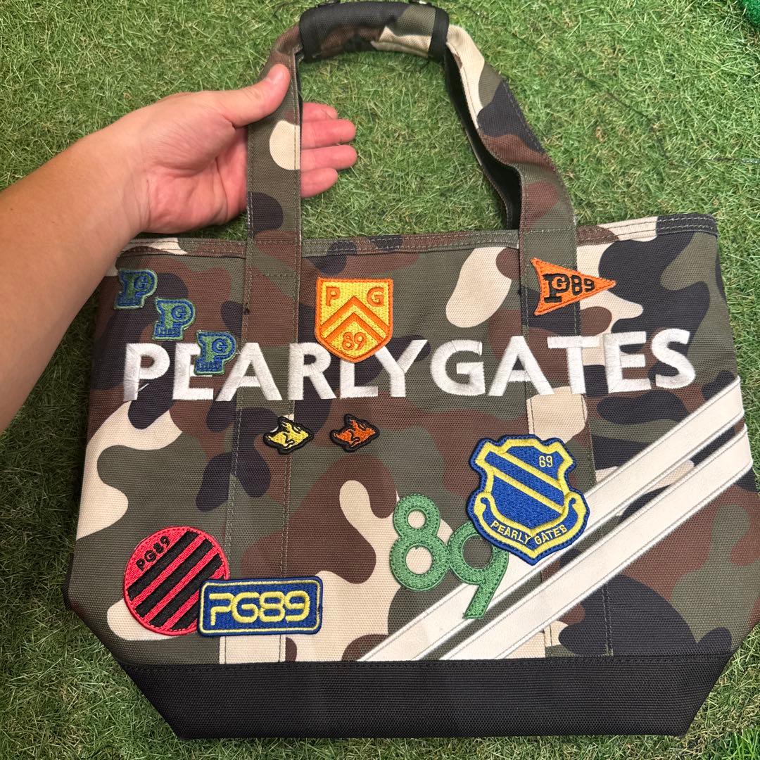 PEARLY GATES 迷彩柄カートバッグ