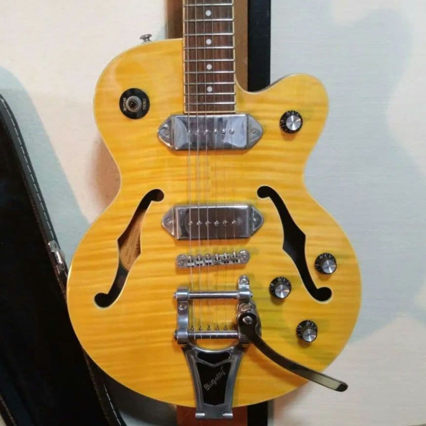 は*さ様 Epiphone Wildkat Natural Flame ハードケ