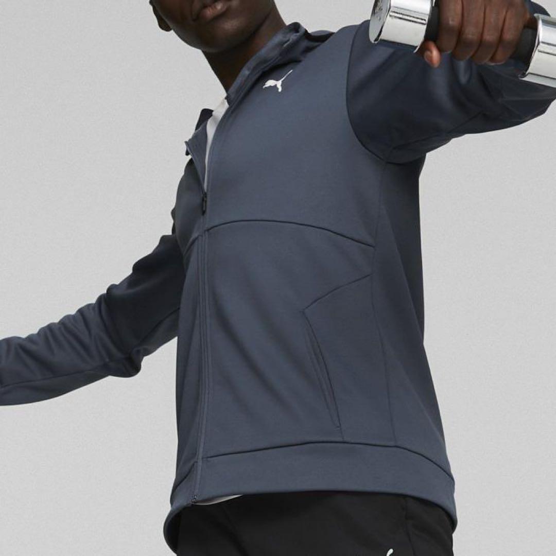 ✨プーマ セットアップ パーカー ジョガーパンツ 筋トレ ワークアウト L 黒