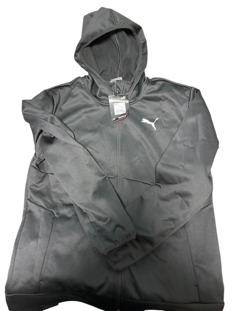 ✨プーマ セットアップ パーカー ジョガーパンツ 筋トレ ワークアウト L 黒