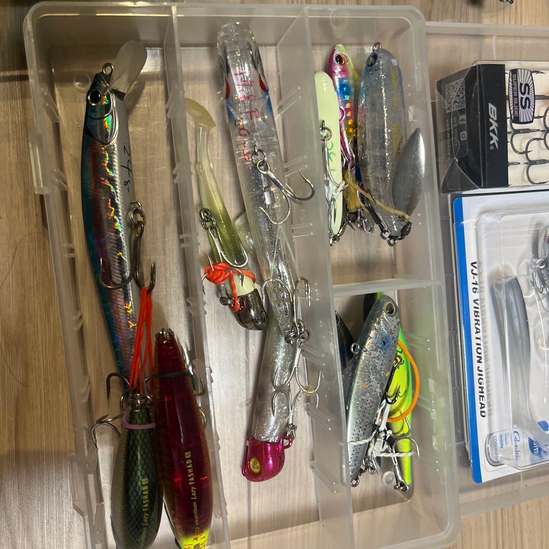 シーバスルアーセット。新品もあります。38本以上