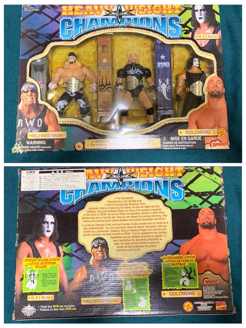 難有 WCW ゴールドバーグ ホーガン WWE 欠品　ストーンコールド プロレス