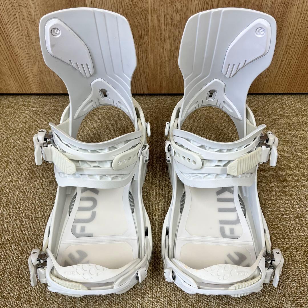 【美品】FLUX XF L ホワイト ビンディング バインディング