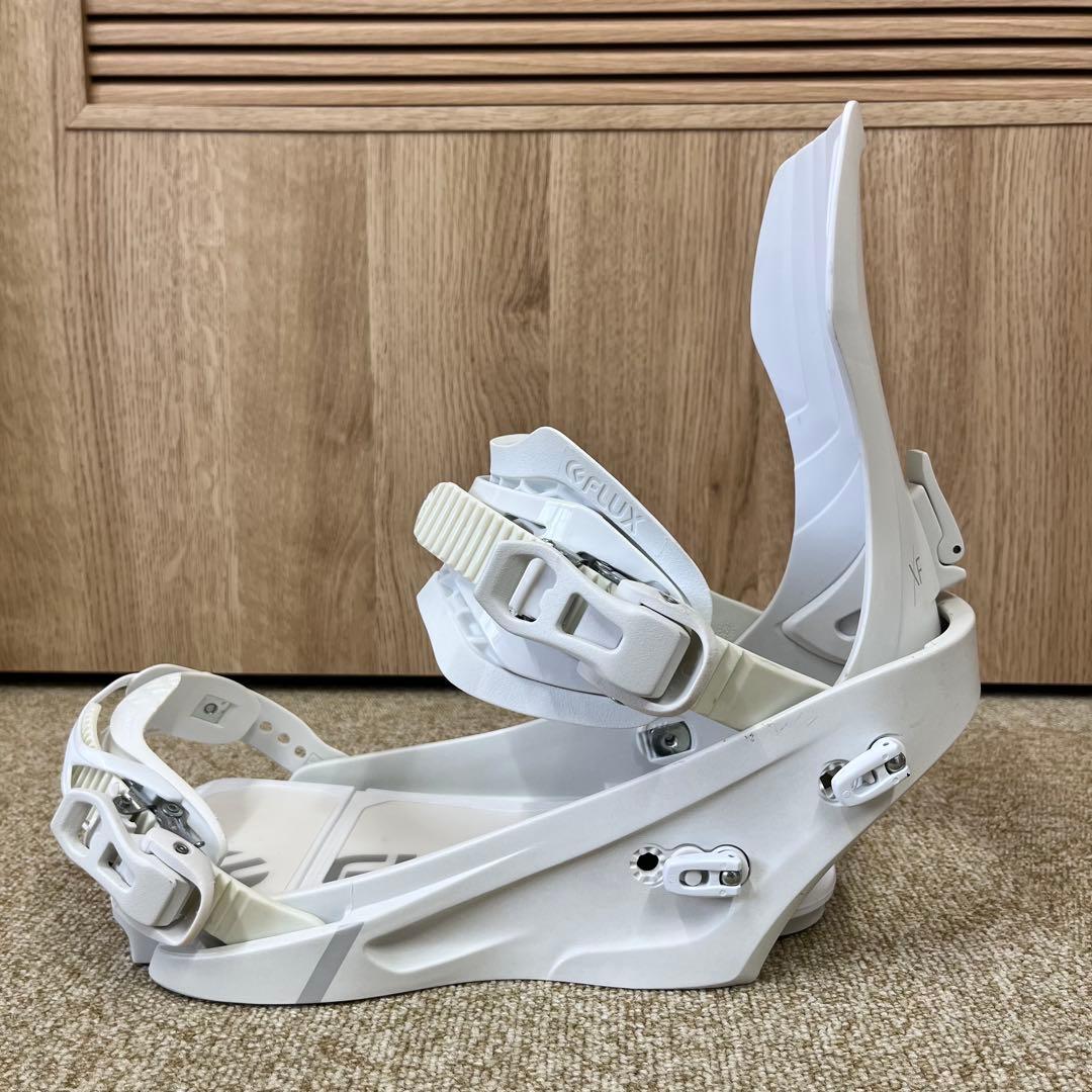 【美品】FLUX XF L ホワイト ビンディング バインディング