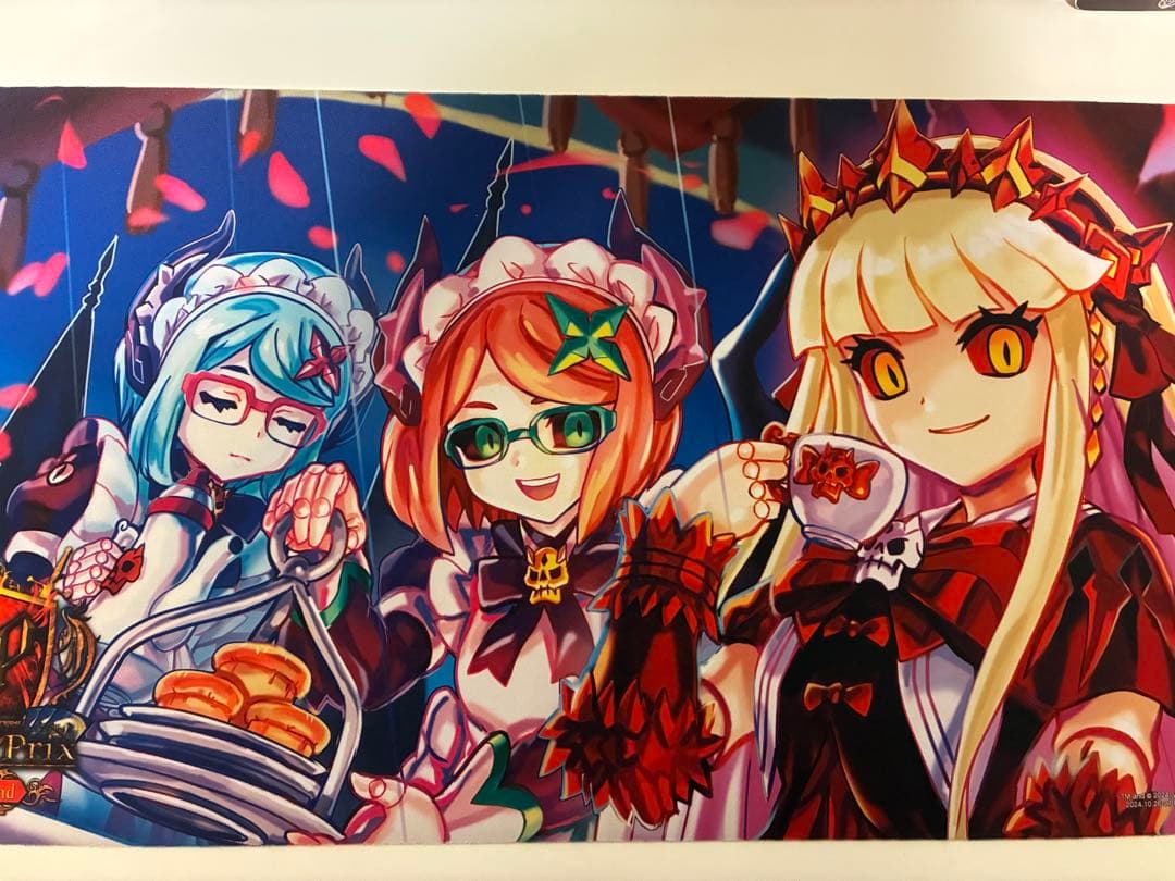 u*a様 メアリー・ジェニーのお茶会　プレイマット　スリーブ45枚　デュエマ