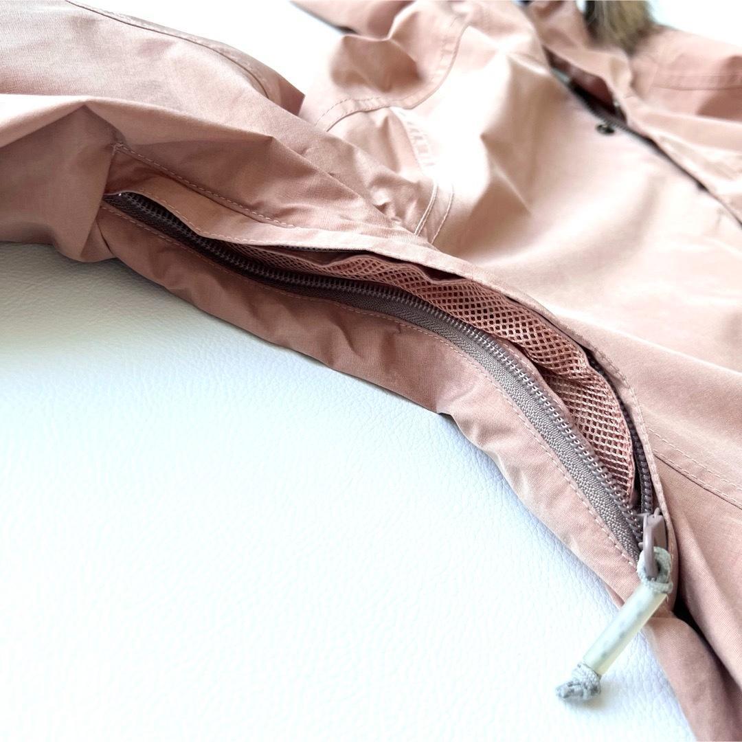 4921【美品】バートン　ジャケット ファー付き ゴアテックス ピンクベージュ