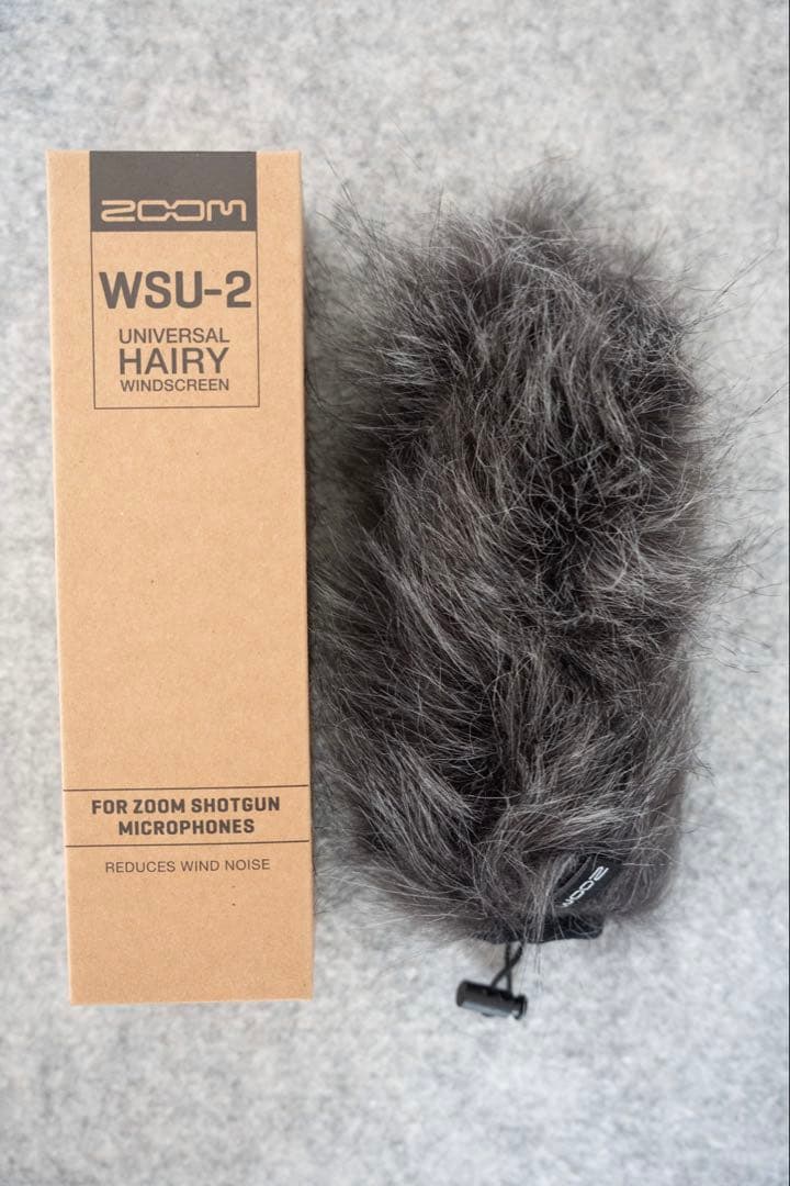 ★ほぼ新品★Zoom M3 マイク 強風防WSU-2 ケースセット