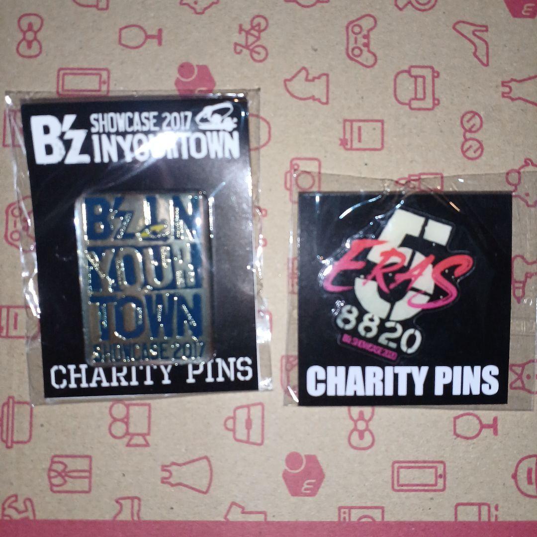 B'z 公式グッズ チャリティーピンズ(7点セット・おまけ付)