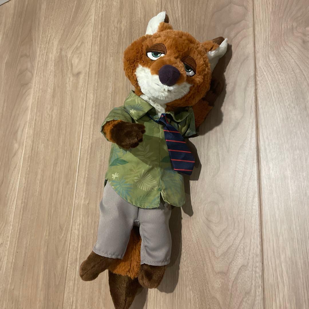 ズートピア Sekiguchi あそんで！ニック・ワイルド ぬいぐるみ
