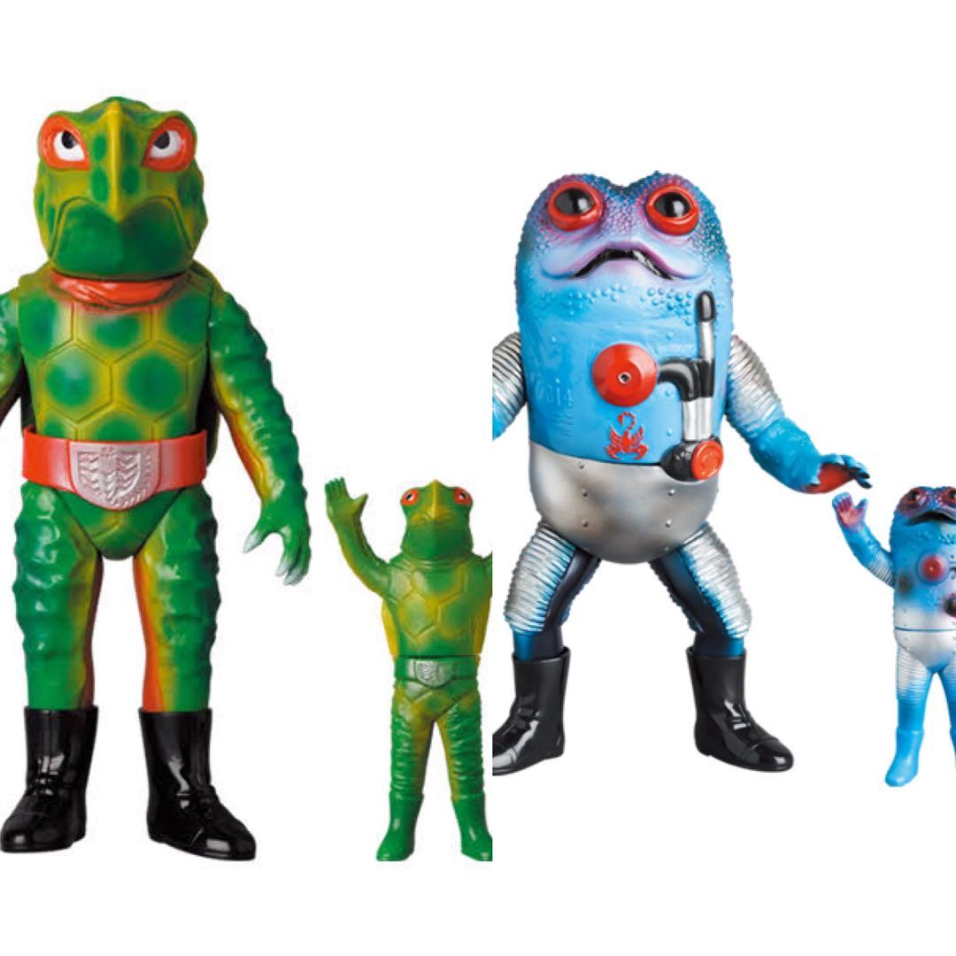 東映レトロソフビコレクション　カメバズーカ&ガマボイラー