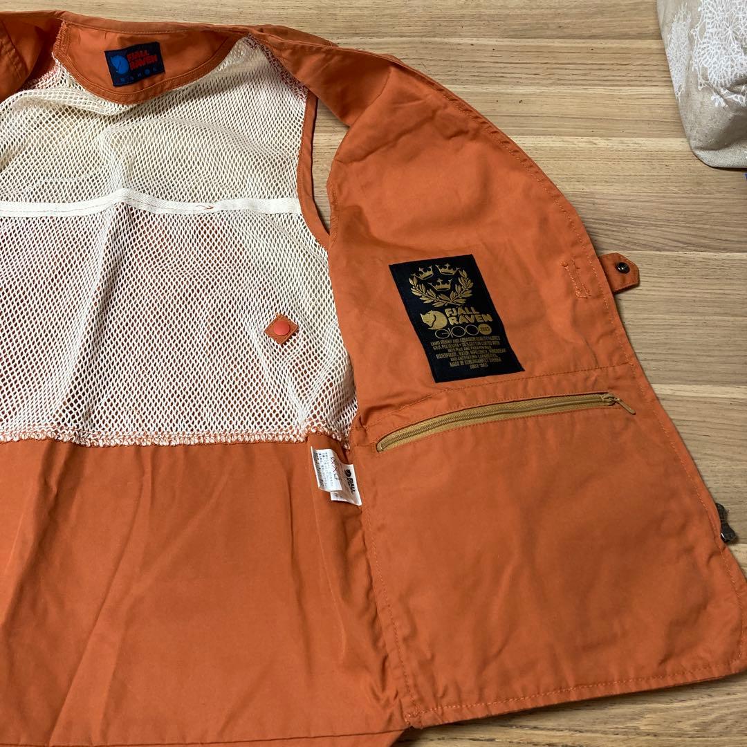 Fjällräven フィッシングベスト Ｌオレンジ