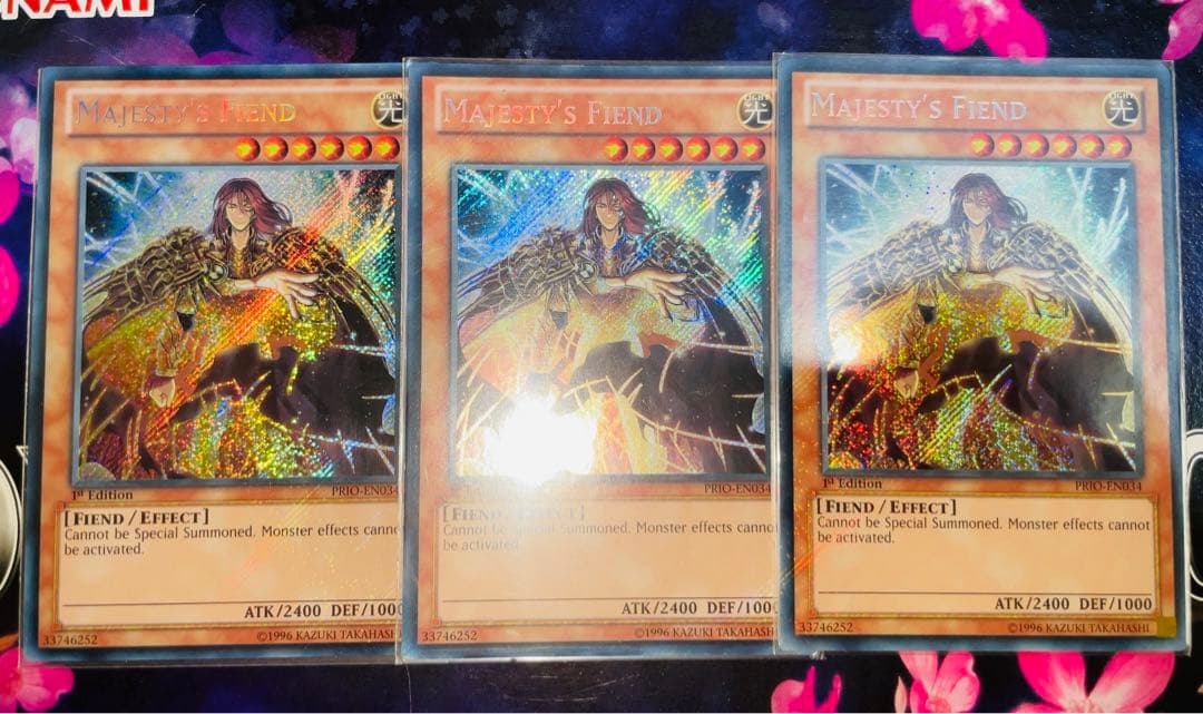 遊戯王 英語版 EU版 1st 威光魔人 シークレット