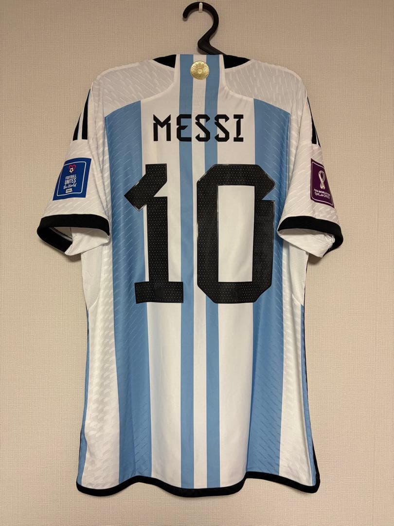 (今週限定割引)正規品 アルゼンチン代表 オーセンティック 2022WCメッシ
